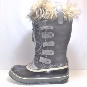SOREL JOAN OF ARCTIC SUEDE WINTER BOOTS Size 7.5